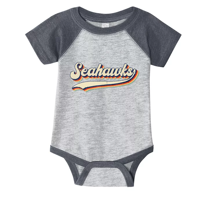 Seahawks Name Infant Baby Jersey Bodysuit