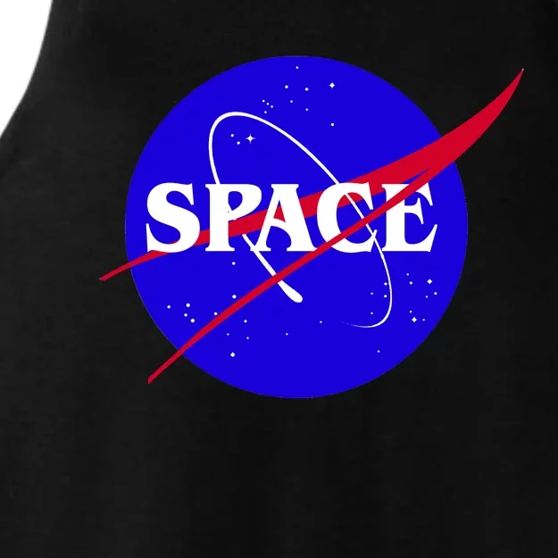 Space Nasa Ladies Tri-Blend Wicking Tank