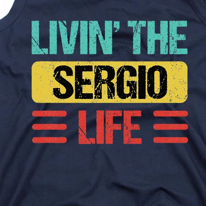 Sergio Name Tank Top