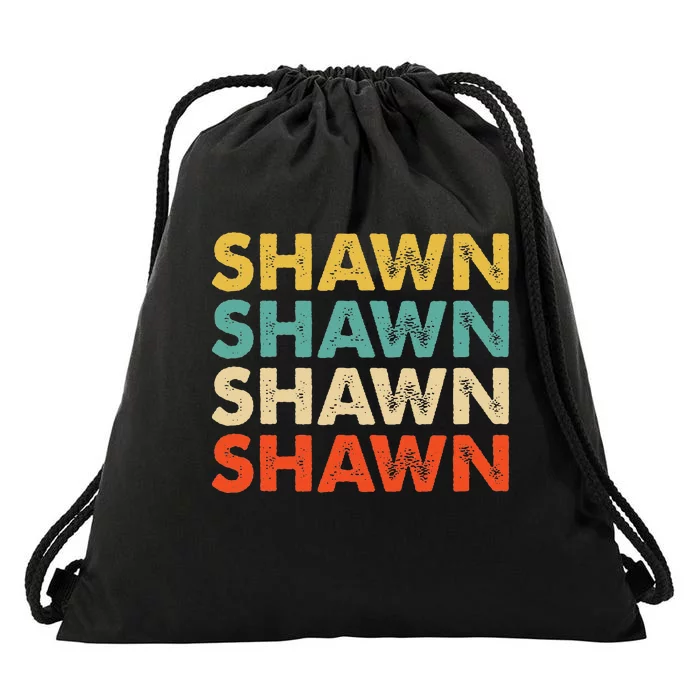 Shawn Name Drawstring Bag