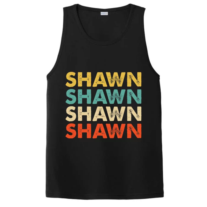 Shawn Name Performance Tank