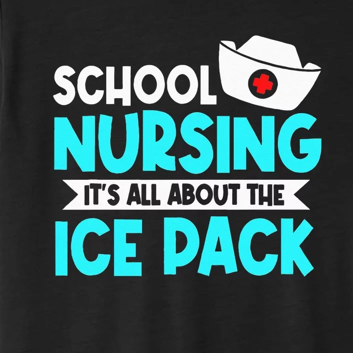 School Nurse Student Nursing Licensed Health Practitioners ChromaSoft Performance T-Shirt