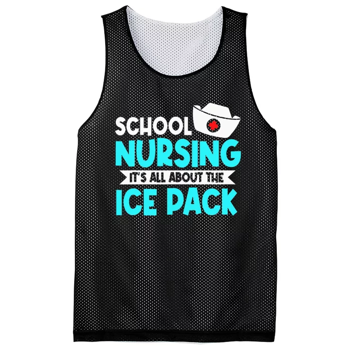 School Nurse Student Nursing Licensed Health Practitioners Mesh Reversible Basketball Jersey Tank