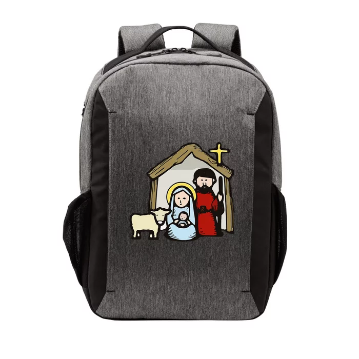 Simple Nativity Vector Backpack