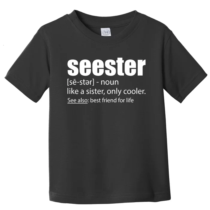 Seester Noun Seester Definition Toddler T-Shirt