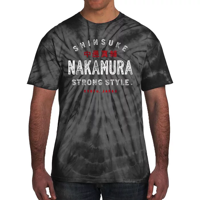 Shinsuke Nakamura Strong Style Vintage Wrestler Tie-Dye T-Shirt