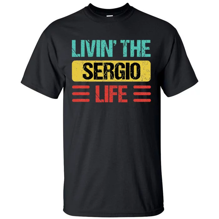 Sergio Name Tall T-Shirt