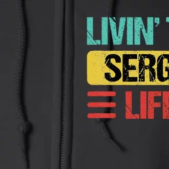 Sergio Name Full Zip Hoodie