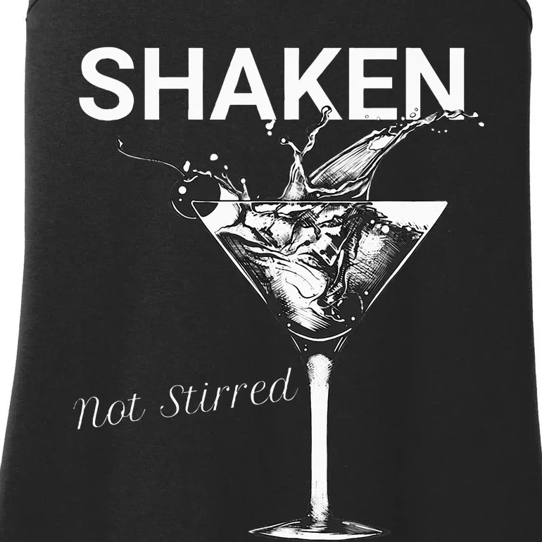 Shaken Not Stirred Ladies Essential Tank