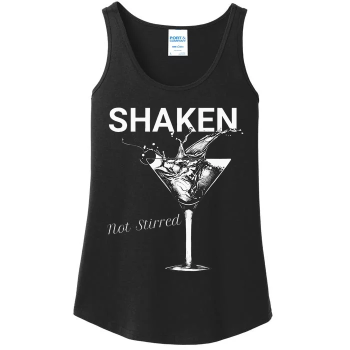 Shaken Not Stirred Ladies Essential Tank