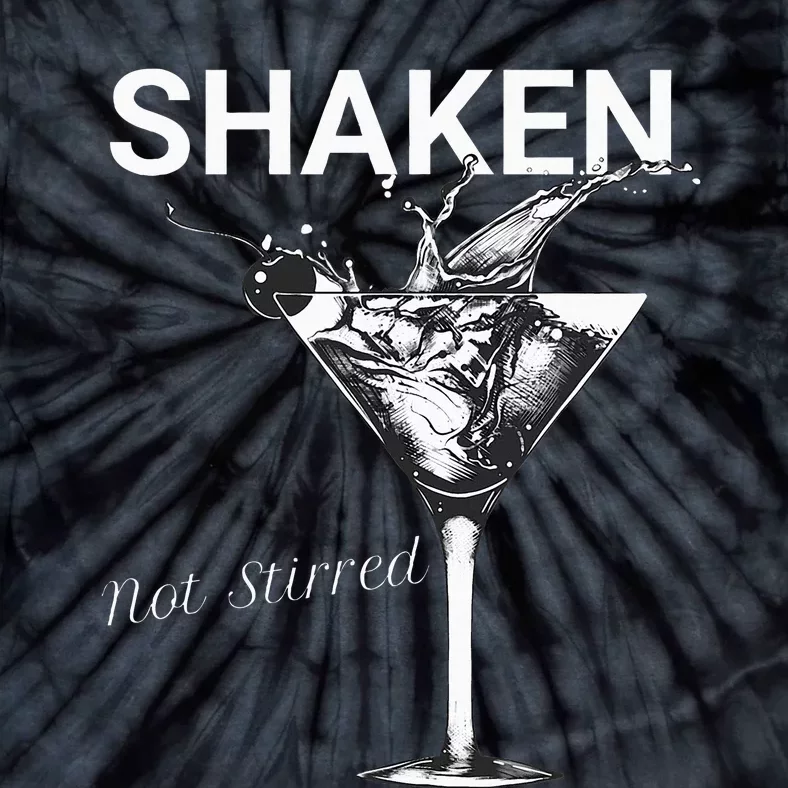 Shaken Not Stirred Tie-Dye T-Shirt