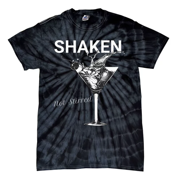 Shaken Not Stirred Tie-Dye T-Shirt