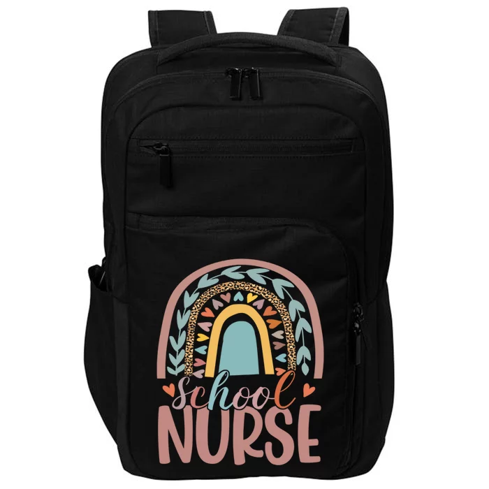 School Nurse Student Nurse Life Great Gift Impact Tech Backpack