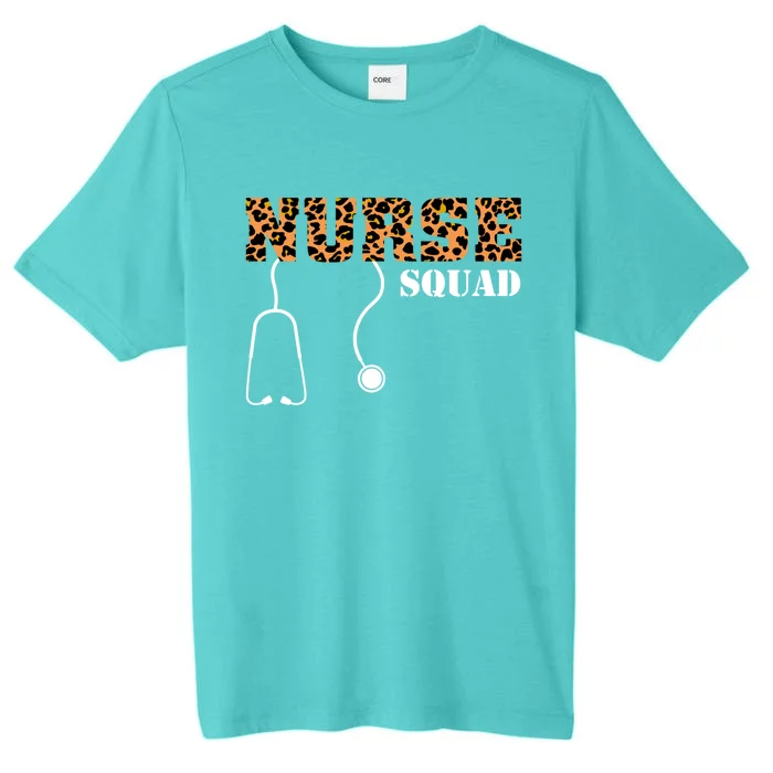 Stethoscope Nurse Squad Leopard Meaningful Gift ChromaSoft Performance T-Shirt