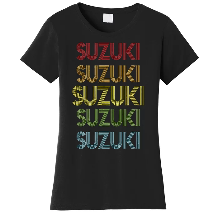 Suzuki Name Women's T-Shirt