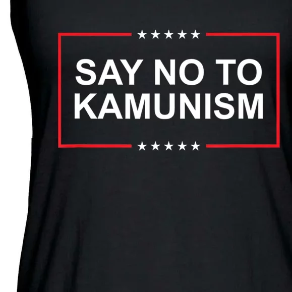 Say No To Kamunism Ladies Essential Flowy Tank