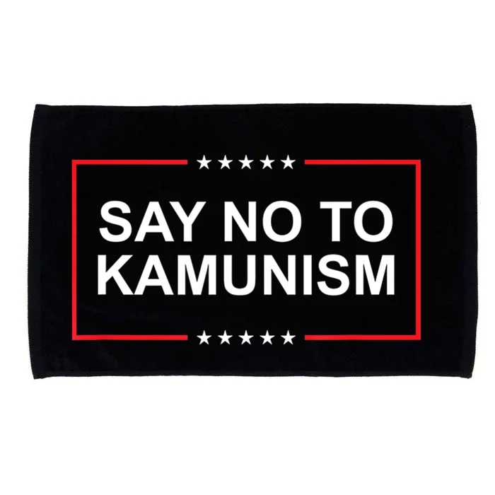 Say No To Kamunism Microfiber Hand Towel