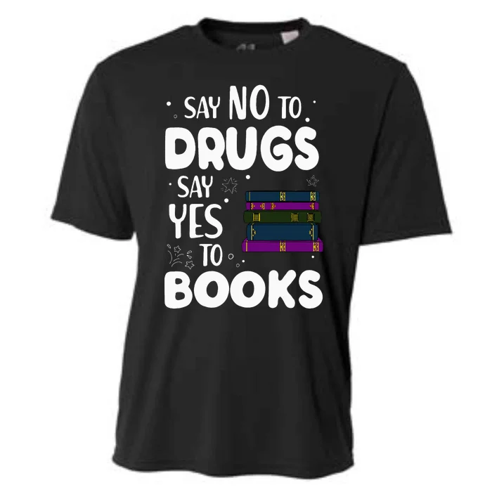 Say No To Say Yes To Books  Red Ribbon Week Cooling Performance Crew T-Shirt