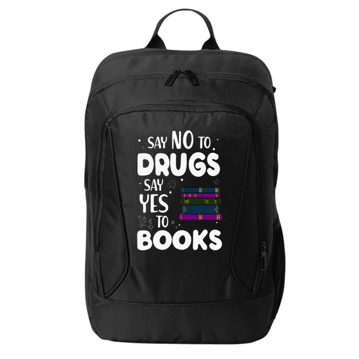 Say No To Say Yes To Books  Red Ribbon Week City Backpack