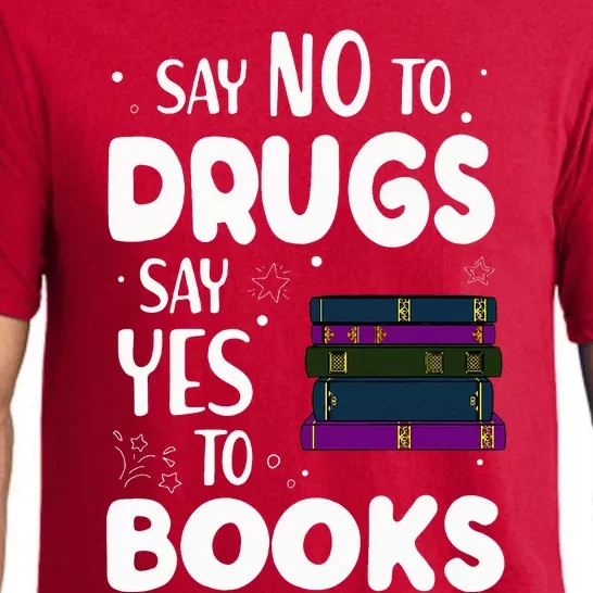 Say No To Say Yes To Books  Red Ribbon Week Pajama Set