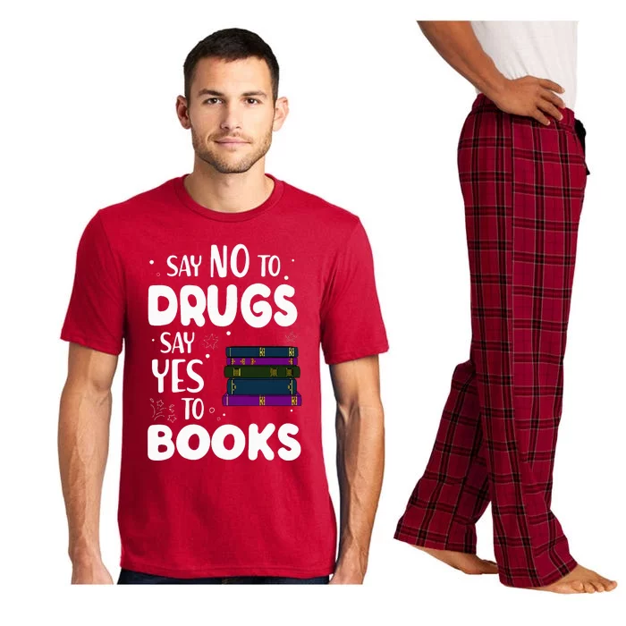 Say No To Say Yes To Books  Red Ribbon Week Pajama Set