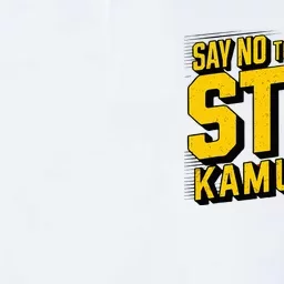 Say No To Commie La Stop Kamunism Funny Anti Kamala Harris Softstyle Adult Sport Polo