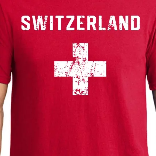 Switzerland National Team Swiss Jersey Retro Vintage Pajama Set