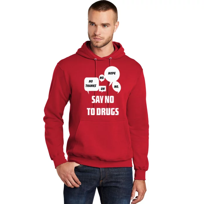 Say No To Drugs Support Red Ribbon Awareness Week Hoodie