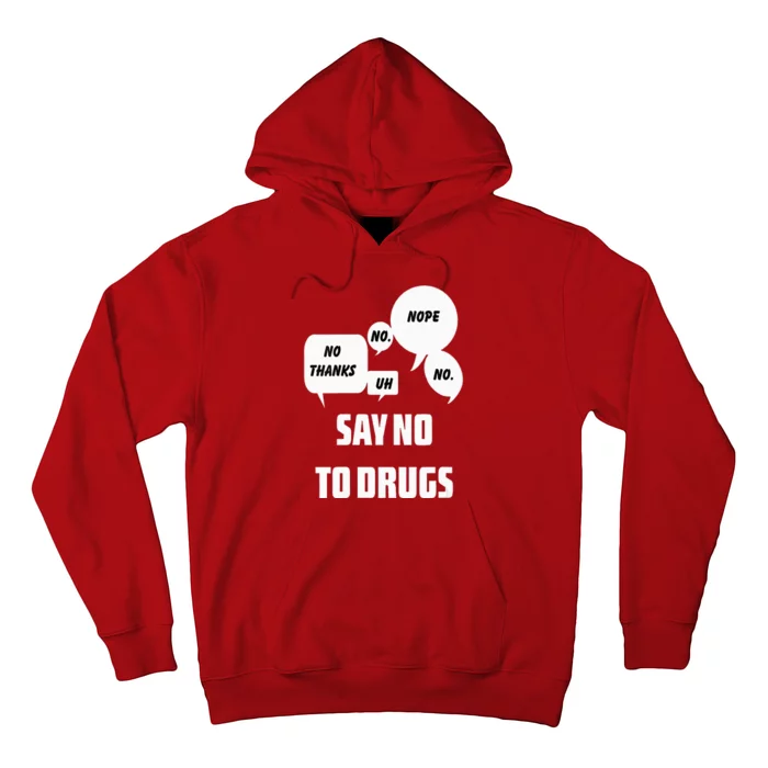 Say No To Drugs Support Red Ribbon Awareness Week Hoodie