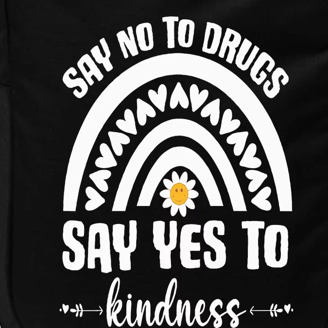 Say No To Drugs Red Ribbon Week Impact Tech Backpack