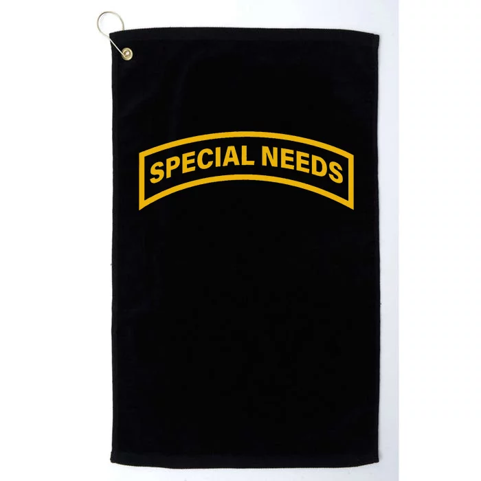 Special Needs Tab Platinum Collection Golf Towel