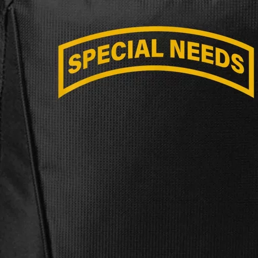 Special Needs Tab City Backpack