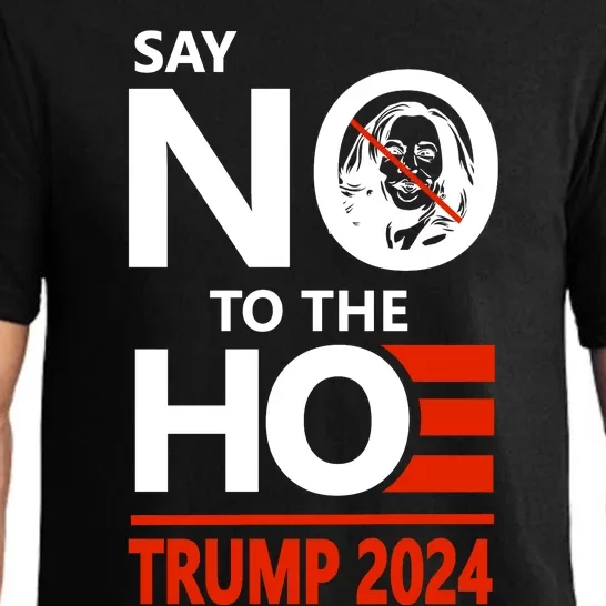 Say No To The Ho! The Ho Is Just As Bad As Joe Front & Back Pajama Set