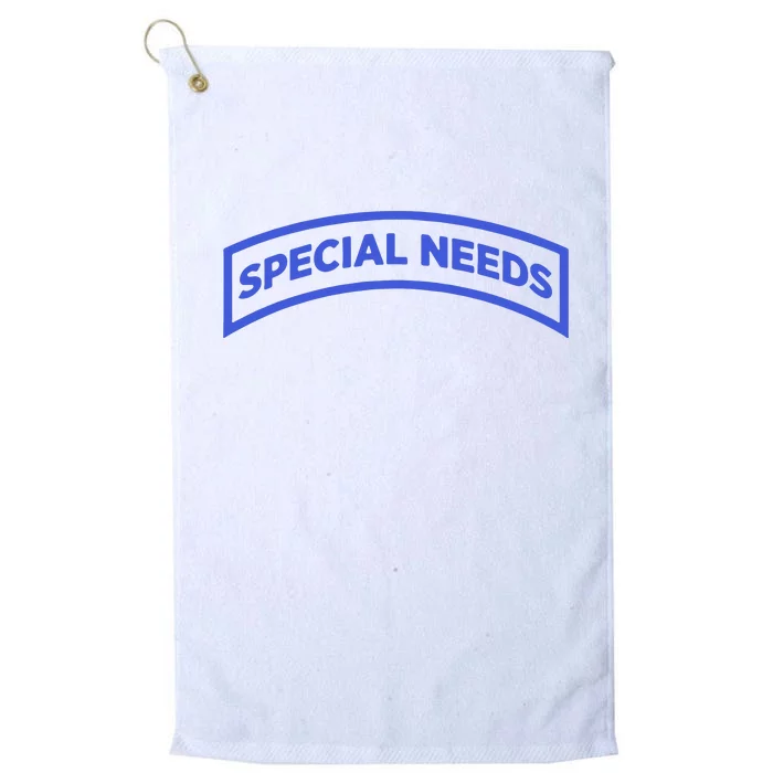 Special Needs Tab Platinum Collection Golf Towel