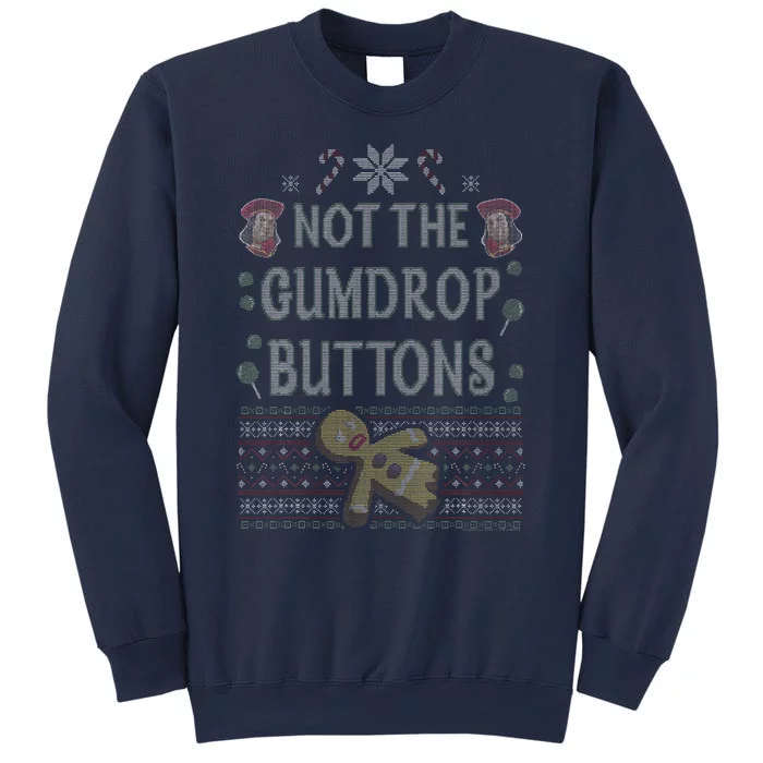 S.H.R.E.K Not The Gumdrop Buttons Ugly Sweater Style Christmas Sweatshirt