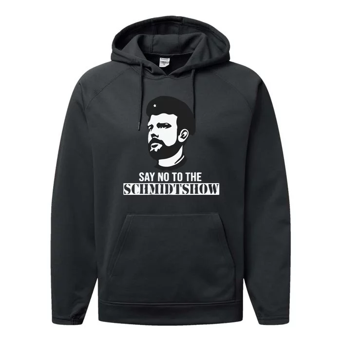 Say No To The Schmidtshow Performance Fleece Hoodie