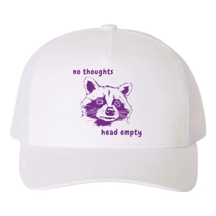 Slippywild No Thoughts Head Empty Yupoong Adult 5-Panel Trucker Hat