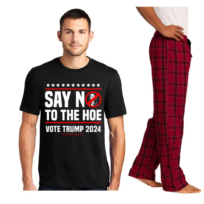 Say No To The Hoe Vote Trump 2024 Pajama Set