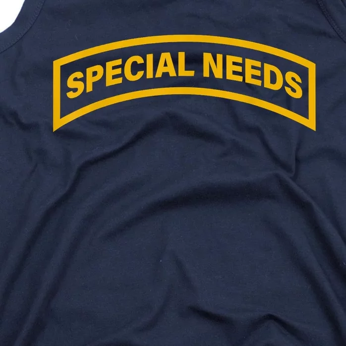 Special Needs Tab Tank Top