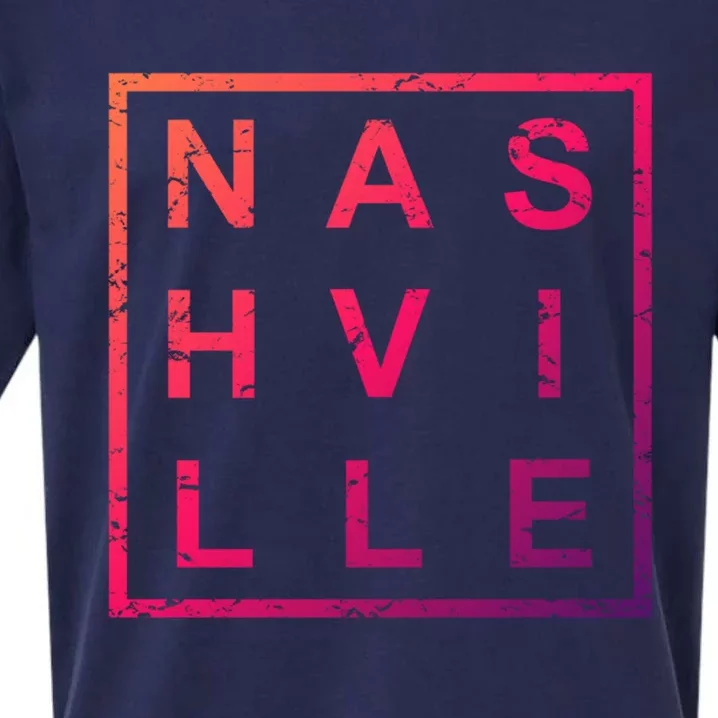 Stylish Nashville Tennessee Tn Gift Sueded Cloud Jersey T-Shirt