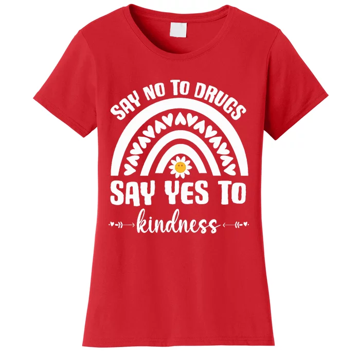 Say No To Drugs Red Ribbon Week Women's T-Shirt