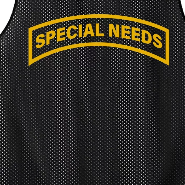 Special Needs Tab Mesh Reversible Basketball Jersey Tank