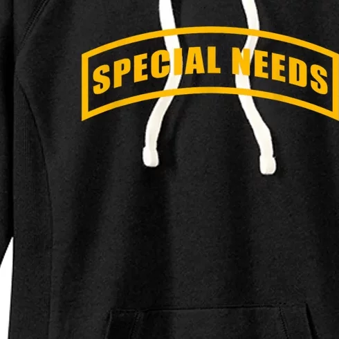 Special Needs Tab Women's Fleece Hoodie