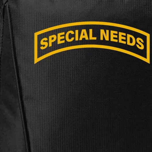 Special Needs Tab City Backpack