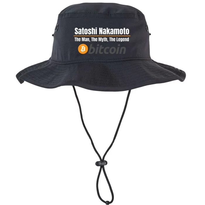 Satoshi Nakamoto, The Man The Myth The Legend, Bitcoin, Crypto Legacy Cool Fit Booney Bucket Hat