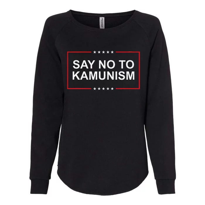 Say No To Kamunism Gift Womens California Wash Sweatshirt