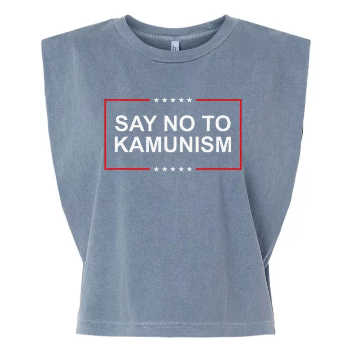 Say No To Kamunism Gift Garment-Dyed Women's Muscle Tee