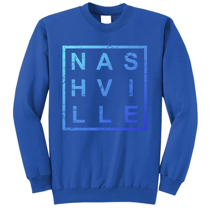 Stylish Nashville Tennessee Tn Gift Tall Sweatshirt