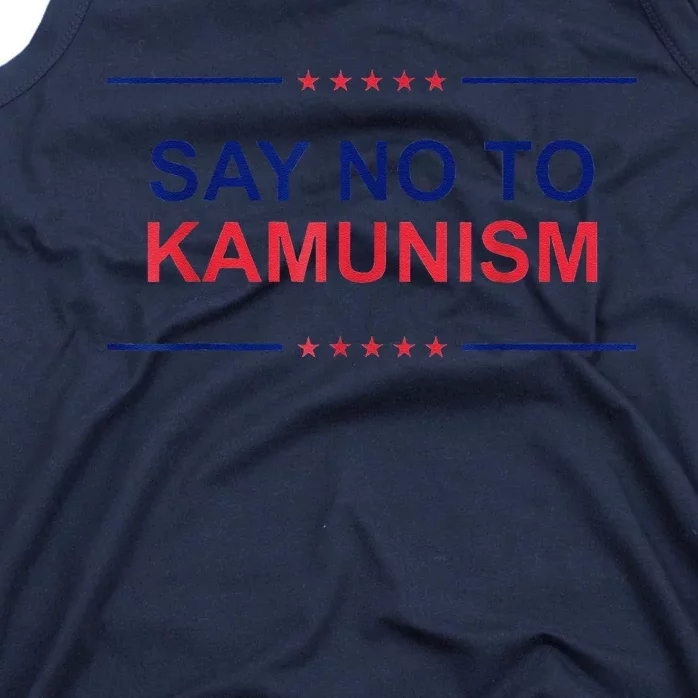 Say No To Kamunism 2024 Elections Trump President Republican Tank Top