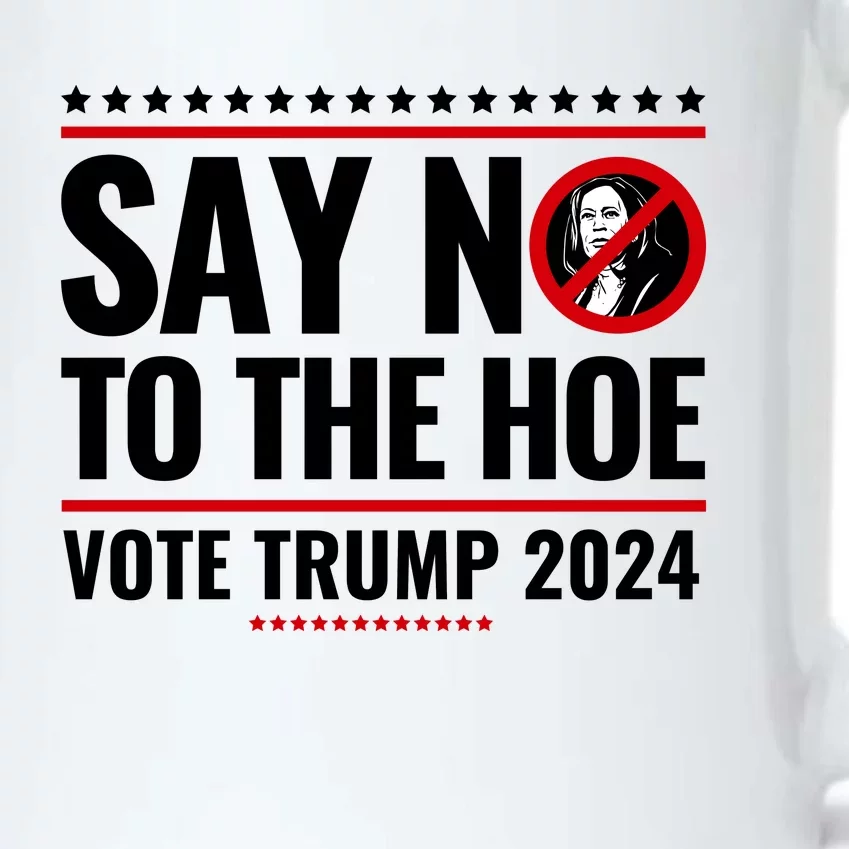 Say No To The Hoe Vote Trump 2024 Black Color Changing Mug